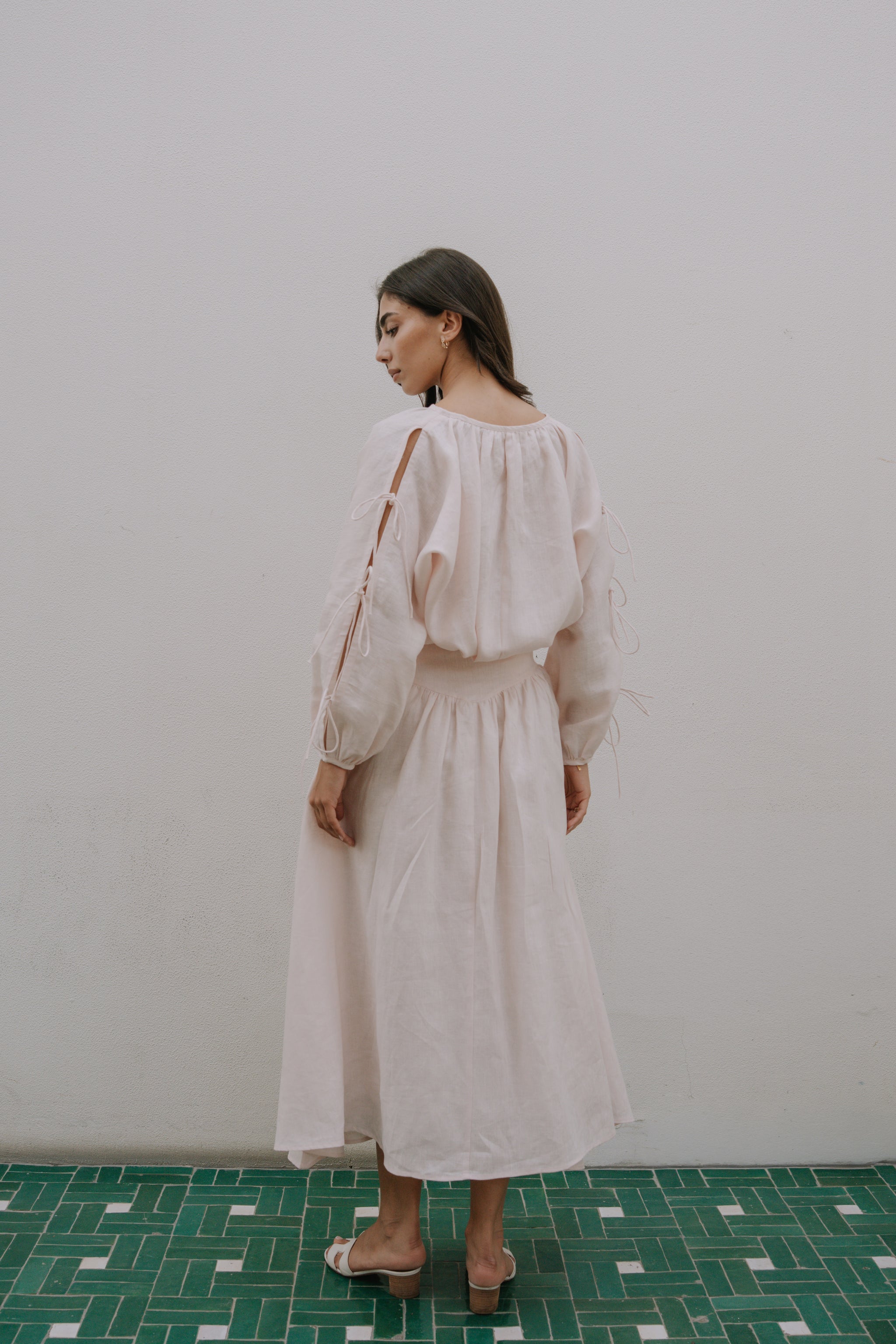 The Simra Top - Light Pink