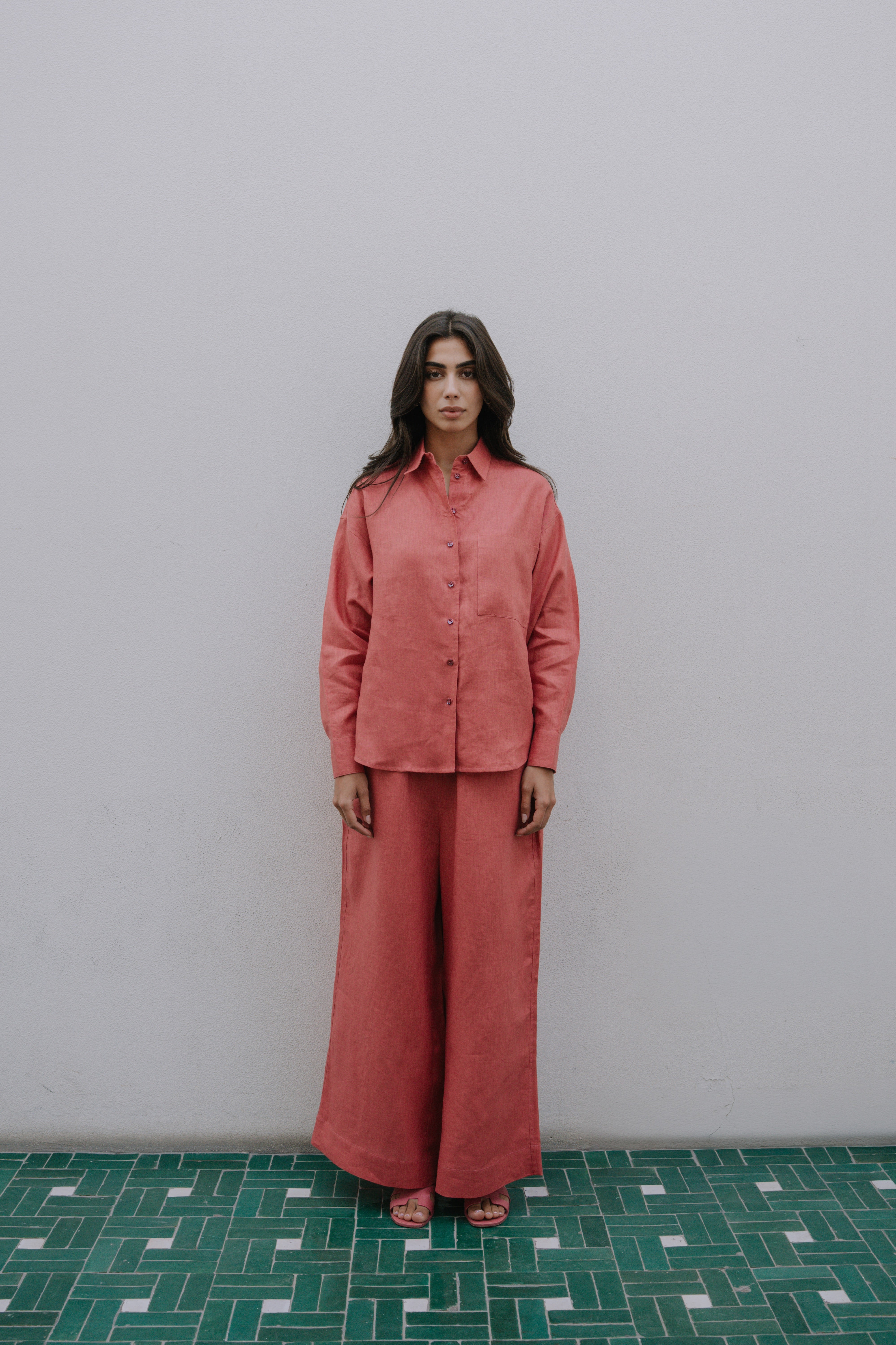 The Manaal Set - Salmon Pink
