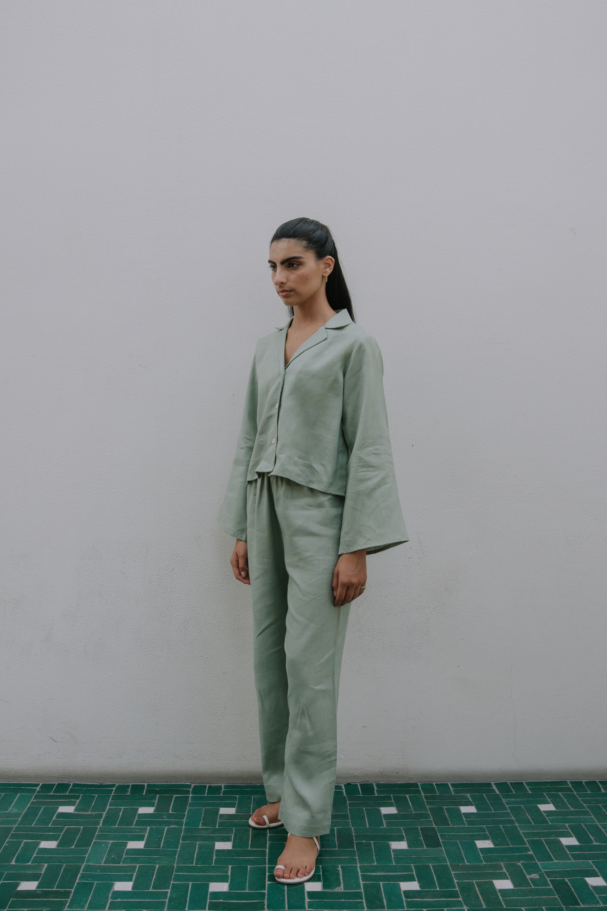 The Anubhi Set - Pistachio Green