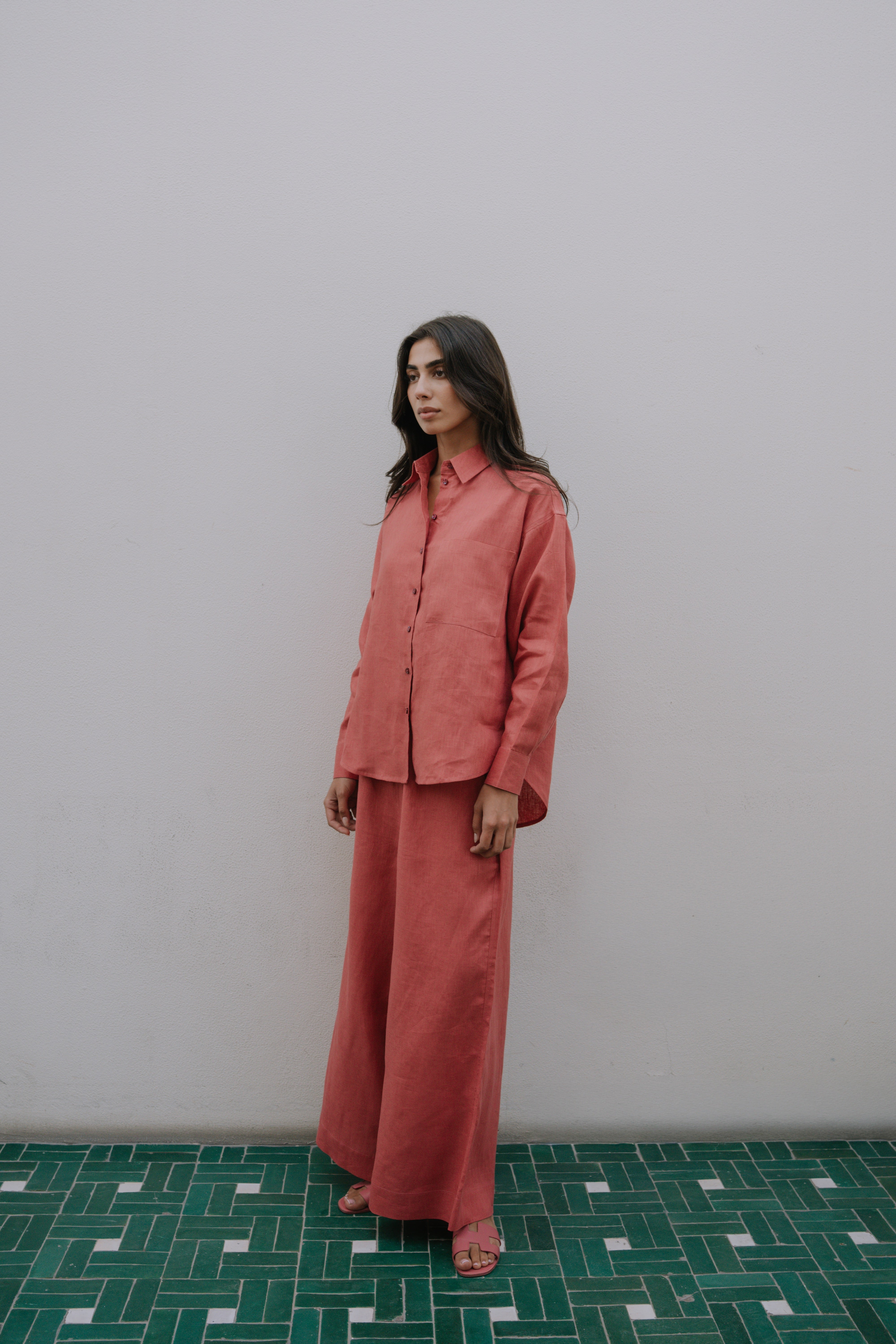 The Manaal Set - Salmon Pink